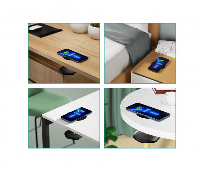 Бездротовий зарядний пристрій KPON C-30 Invisible Wireless Charger